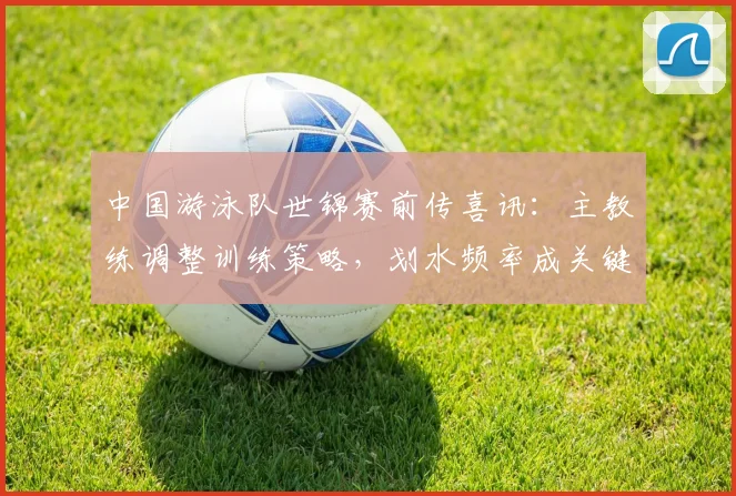中国游泳队世锦赛前传喜讯：主教练调整训练策略，划水频率成关键变量